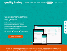 Tablet Screenshot of limbiq.com